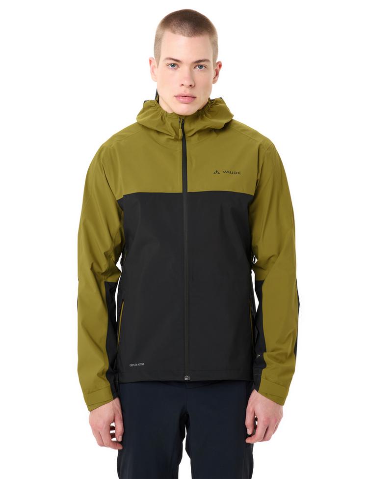VAUDE VAUDE Men's Moab Rain Jacket Outdoorjacke Herren - dark leaf - 0 | SportScheck