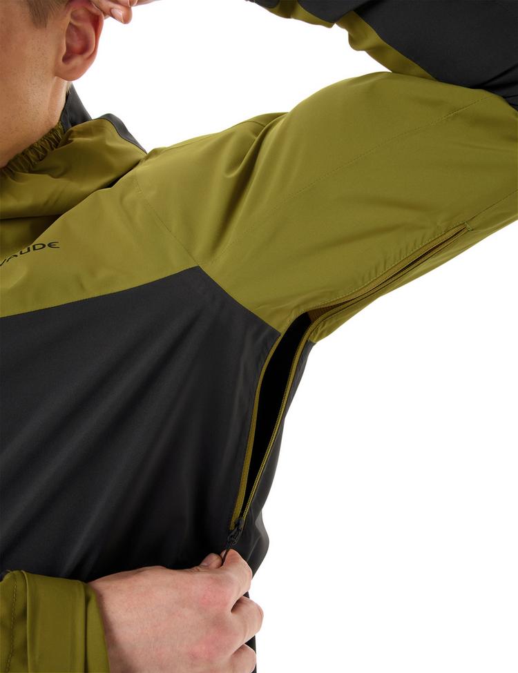 VAUDE VAUDE Men's Moab Rain Jacket Outdoorjacke Herren - dark leaf - 1 | SportScheck