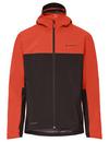 VAUDE Men's Moab Rain Jacket Outdoorjacke Herren - glowing red/black