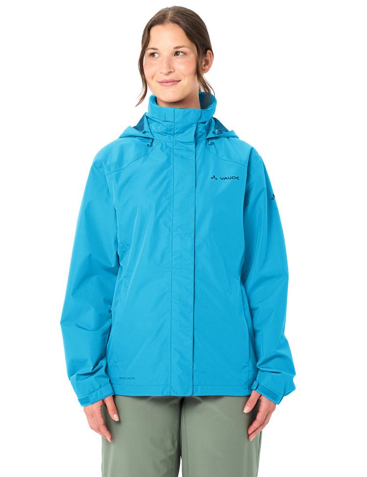 VAUDE VAUDE Women's Escape Bike Light Jacket Outdoorjacke Damen - aqua - 0 | SportScheck