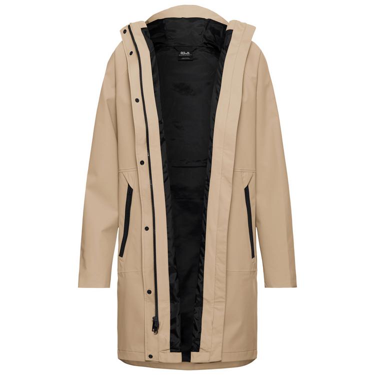 Jack Wolfskin Jack Wolfskin ONERA 2L COAT W Funktionsmantel Damen - oat - 3 | SportScheck