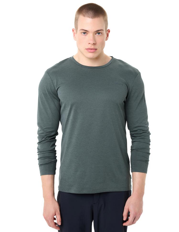 VAUDE VAUDE Men's Essential LS T-Shirt T-Shirt Herren - agave/heron - 2 | SportScheck