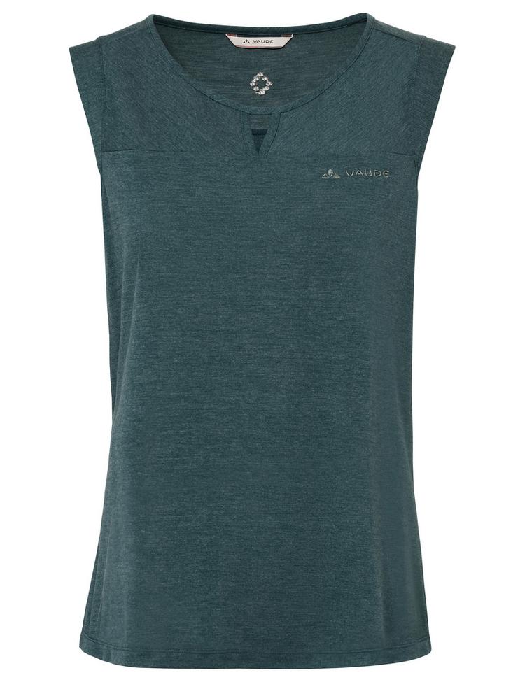 VAUDE VAUDE Women's Skomer Hiking Top Tanktop Damen - deep pond - 0 | SportScheck