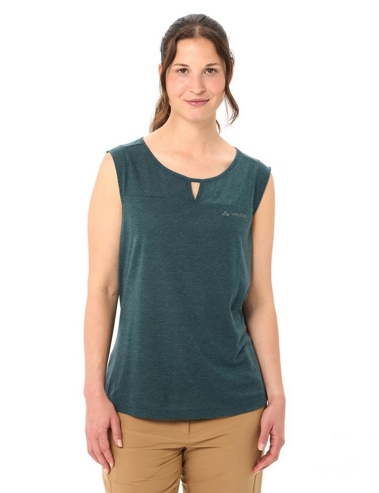 VAUDE VAUDE Women's Skomer Hiking Top Tanktop Damen - deep pond - 0 | SportScheck
