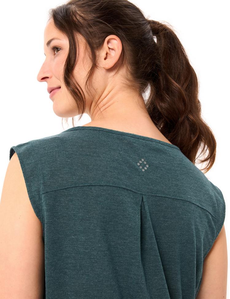 VAUDE VAUDE Women's Skomer Hiking Top Tanktop Damen - deep pond - 0 | SportScheck