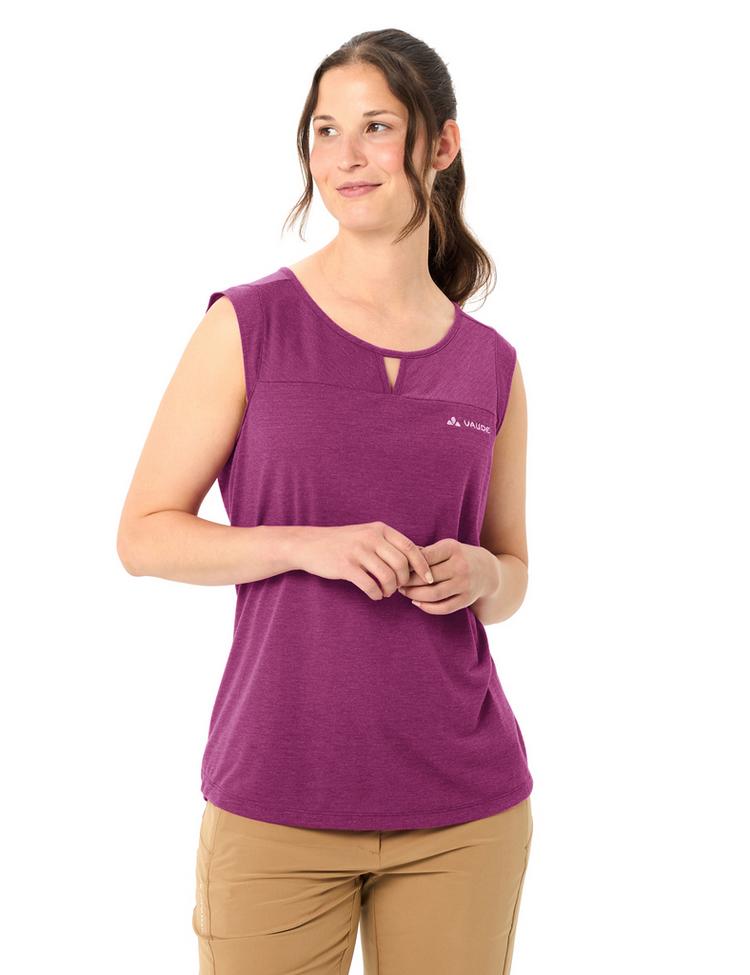 VAUDE VAUDE Women's Skomer Hiking Top Tanktop Damen - pink orchid - 2 | SportScheck