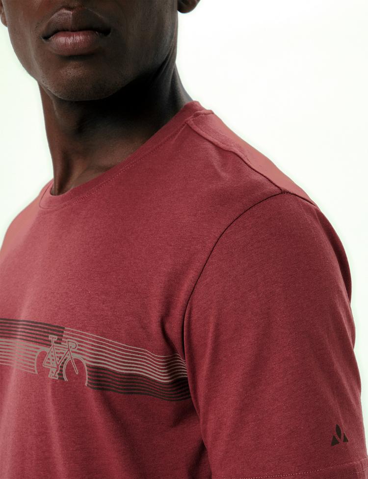 VAUDE VAUDE Men's Cyclist T-Shirt V T-Shirt Herren - redeva/red - 1 | SportScheck