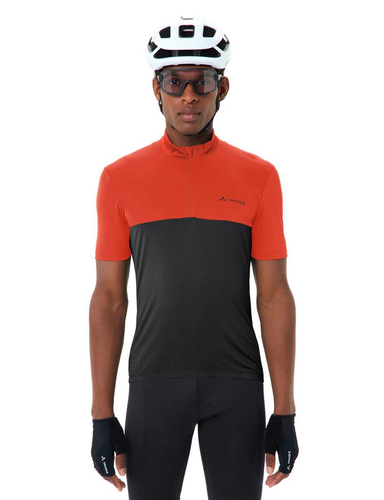 VAUDE VAUDE Men's Matera HZ Tricot Trikot Herren - glowing red/black - 2 | SportScheck