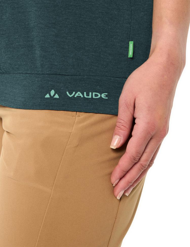 VAUDE VAUDE Women's Skomer T-Shirt III T-Shirt Damen - deep pond - 0 | SportScheck