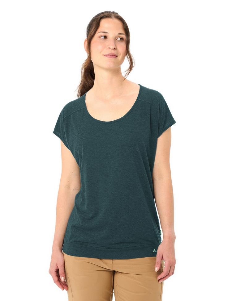 VAUDE VAUDE Women's Skomer T-Shirt III T-Shirt Damen - deep pond - 2 | SportScheck