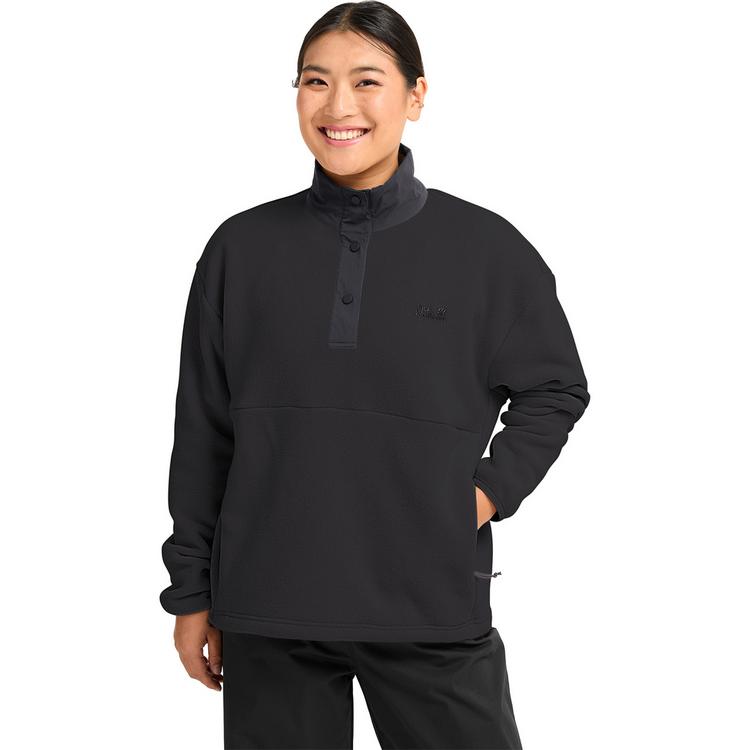 Jack Wolfskin Jack Wolfskin SUMETRO HZ W Fleecepullover Damen - black - 0 | SportScheck