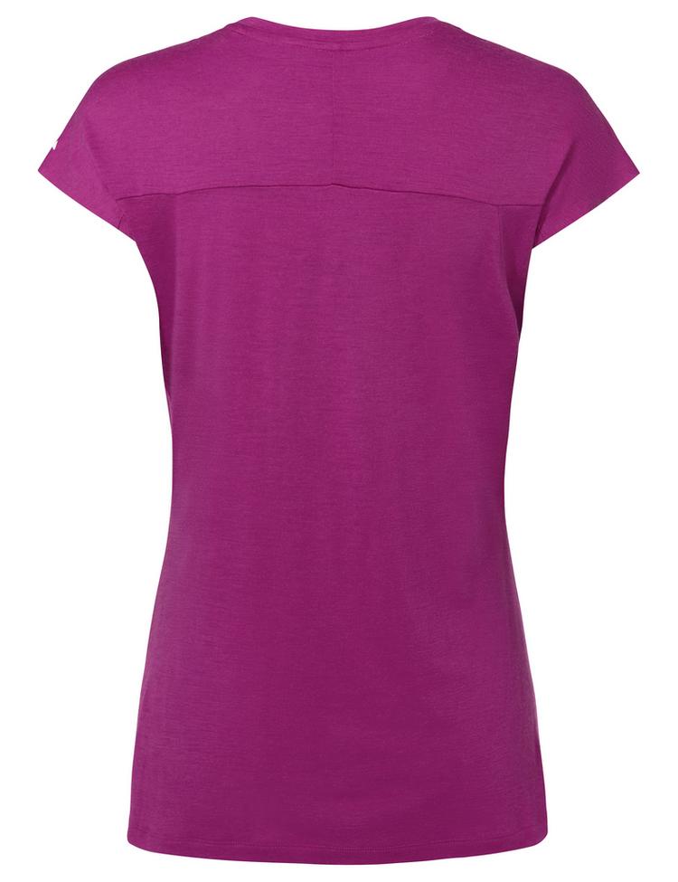 VAUDE VAUDE Women's Tekoa Wool T-Shirt T-Shirt Damen - pink orchid - 0 | SportScheck