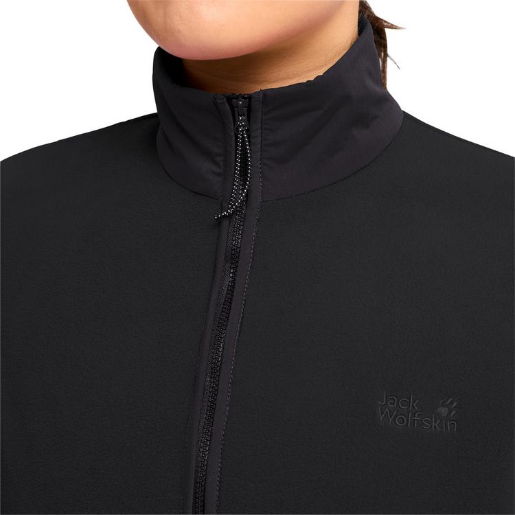 Jack Wolfskin Jack Wolfskin SUMETRO FZ W Fleecejacke Damen - black - 0 | SportScheck