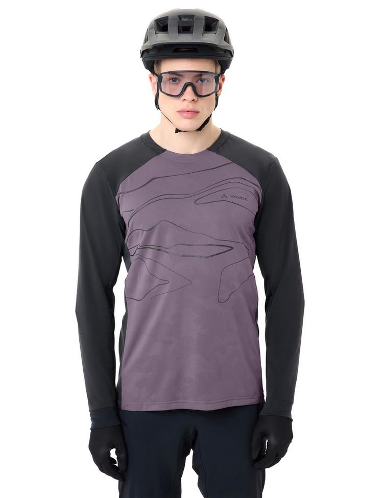 VAUDE VAUDE Men's Moab LS PRO Shirt T-Shirt Herren - purple ash - 2 | SportScheck
