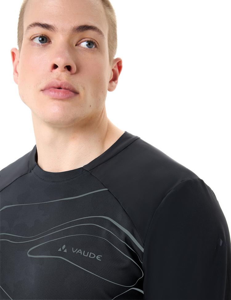 VAUDE VAUDE Men's Moab LS PRO Shirt T-Shirt Herren - black/black - 1 | SportScheck