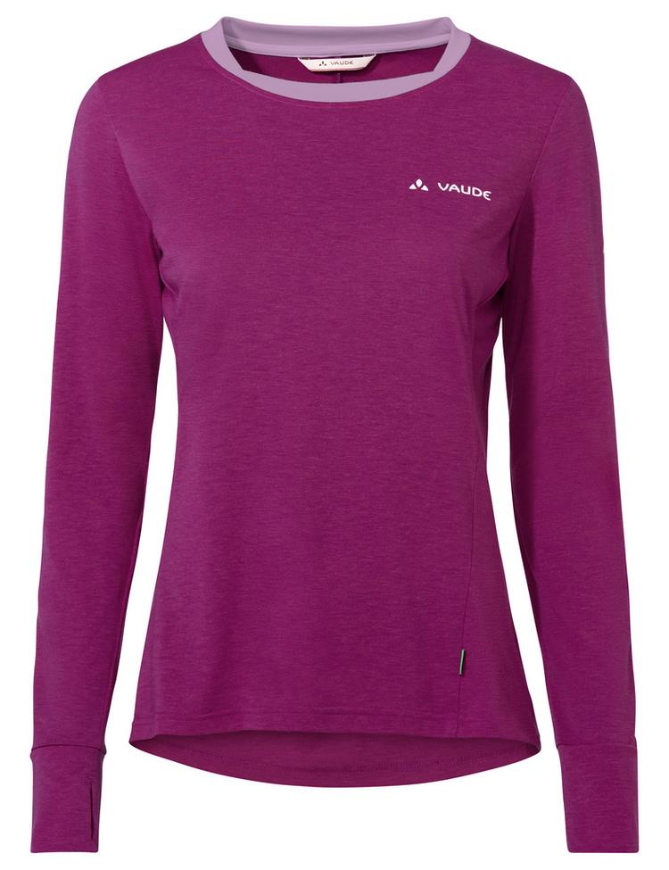 VAUDE VAUDE Women's Sveit LS Shirt II T-Shirt Damen - pink orchid - 0 | SportScheck