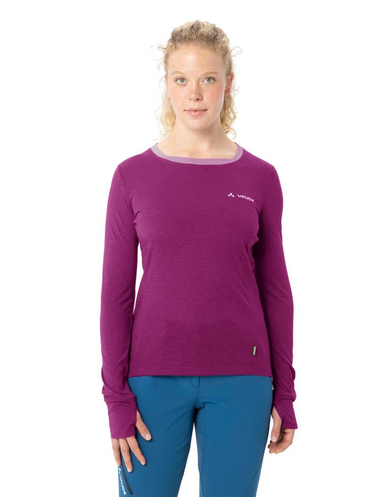 VAUDE VAUDE Women's Sveit LS Shirt II T-Shirt Damen - pink orchid - 0 | SportScheck