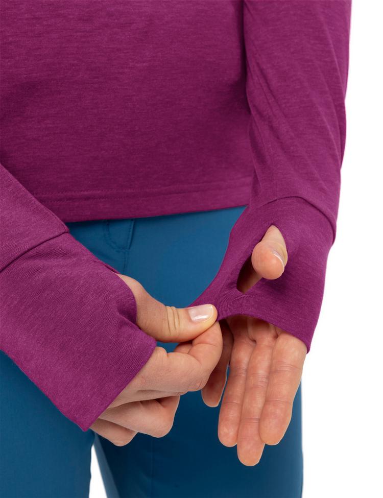 VAUDE VAUDE Women's Sveit LS Shirt II T-Shirt Damen - pink orchid - 0 | SportScheck