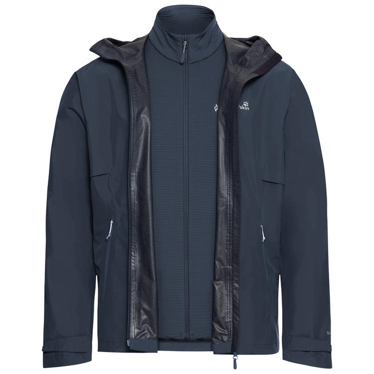 Jack Wolfskin Jack Wolfskin LITESTRIDE 3IN1 JKT M Funktionsjacke Herren - midnight sky - 0 | SportScheck