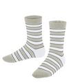 Falke Simple Stripes SO Socken Kinder - storm grey (3820)