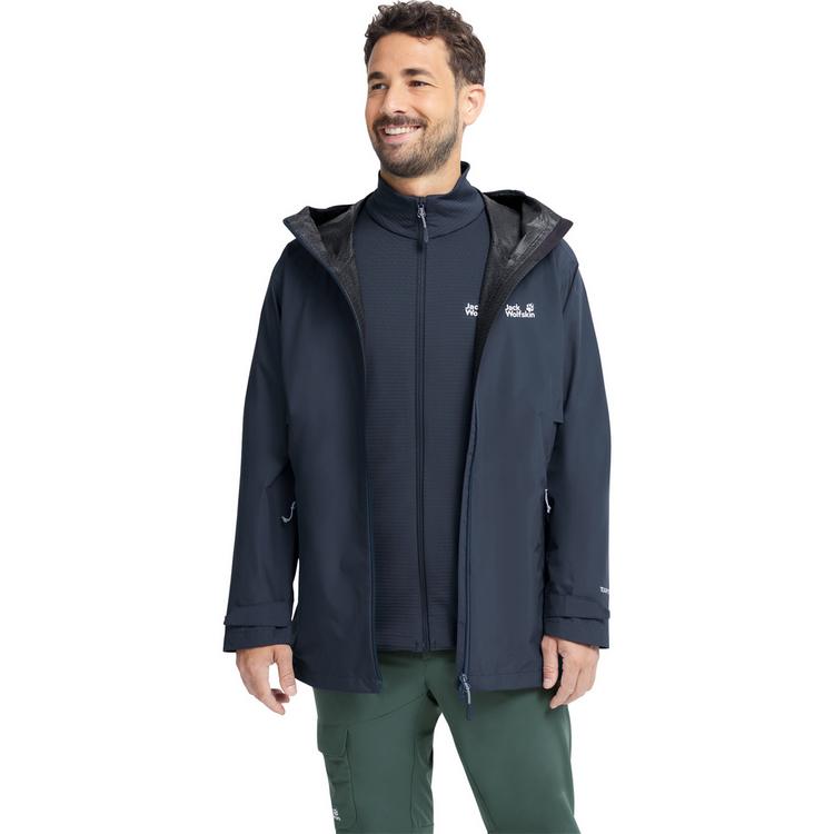 Jack Wolfskin Jack Wolfskin LITESTRIDE 3IN1 JKT M Funktionsjacke Herren - midnight sky - 0 | SportScheck