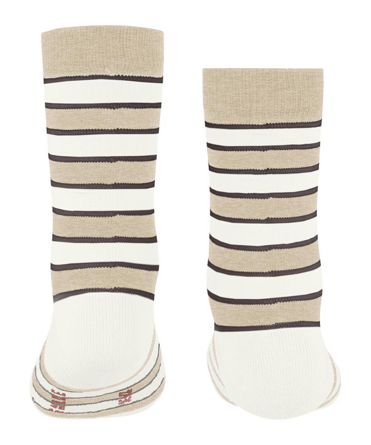 Falke Falke Simple Stripes SO Socken Kinder - sand mel. (4650) - 0 | SportScheck