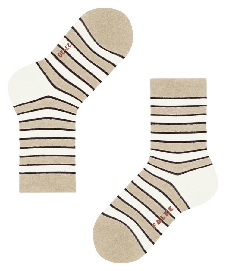 Falke Falke Simple Stripes SO Socken Kinder - sand mel. (4650) - 2 | SportScheck