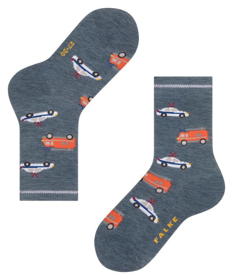 Falke Falke Police and Fire Cars Socken Kinder - light denim (6660) - 2 | SportScheck