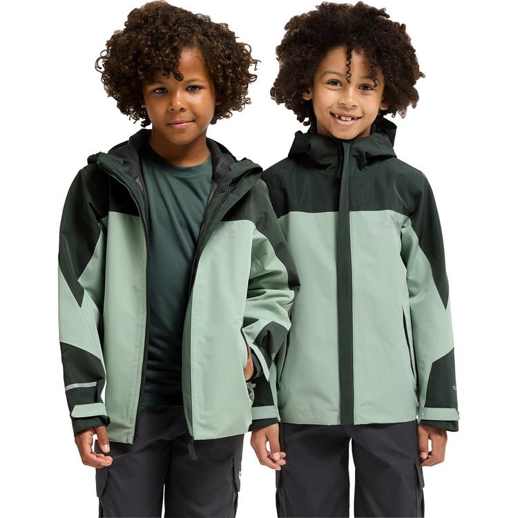 Jack Wolfskin Jack Wolfskin TRAILVENTURE 2L JKT K Funktionsjacke Kinder - green zinnia - 0 | SportScheck