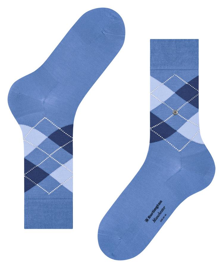 Burlington Burlington Manchester SO Socken Herren - water (6550) - 2 | SportScheck