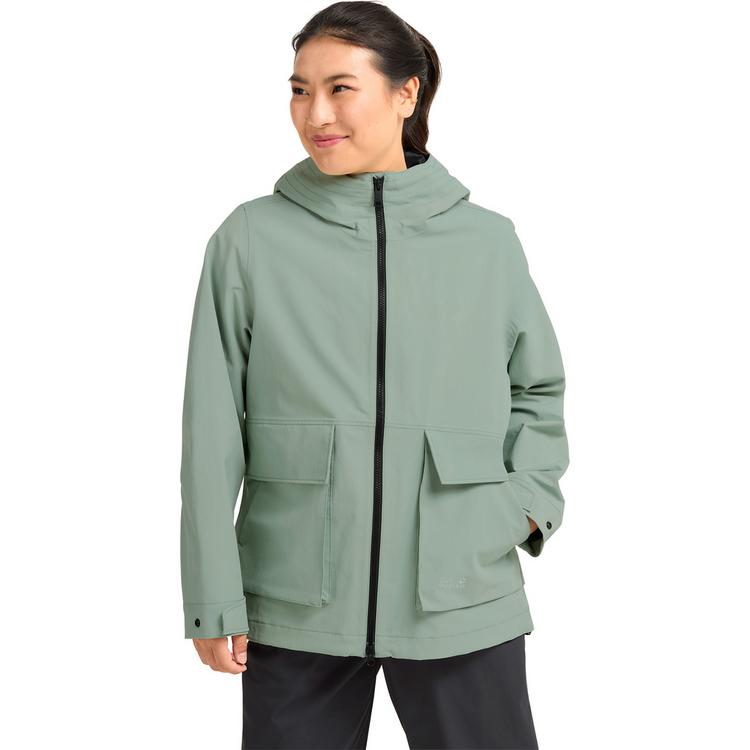 Jack Wolfskin Jack Wolfskin NABUR 2L JKT W Funktionsjacke Damen - green zinnia - 0 | SportScheck