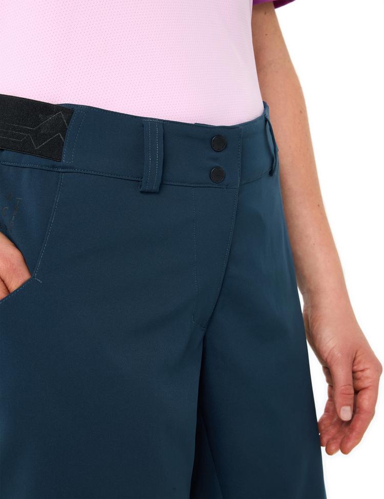 VAUDE VAUDE Women's Loamer Shorts Fahrradhose Damen - dark sea - 0 | SportScheck