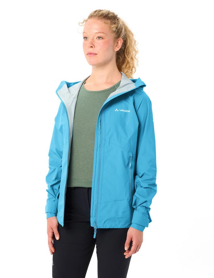 VAUDE VAUDE Women's Simony 2,5L Jacket V Outdoorjacke Damen - aqua uni - 2 | SportScheck