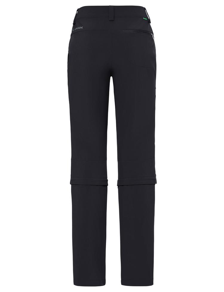 VAUDE VAUDE Women's Farley Stretch ZO Capri Pants Funktionshose Damen - black - 0 | SportScheck