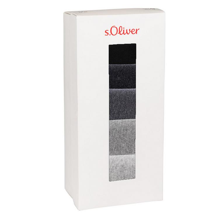 S.OLIVER S.OLIVER Socken Socken - Schwarz/Grau - 3 | SportScheck