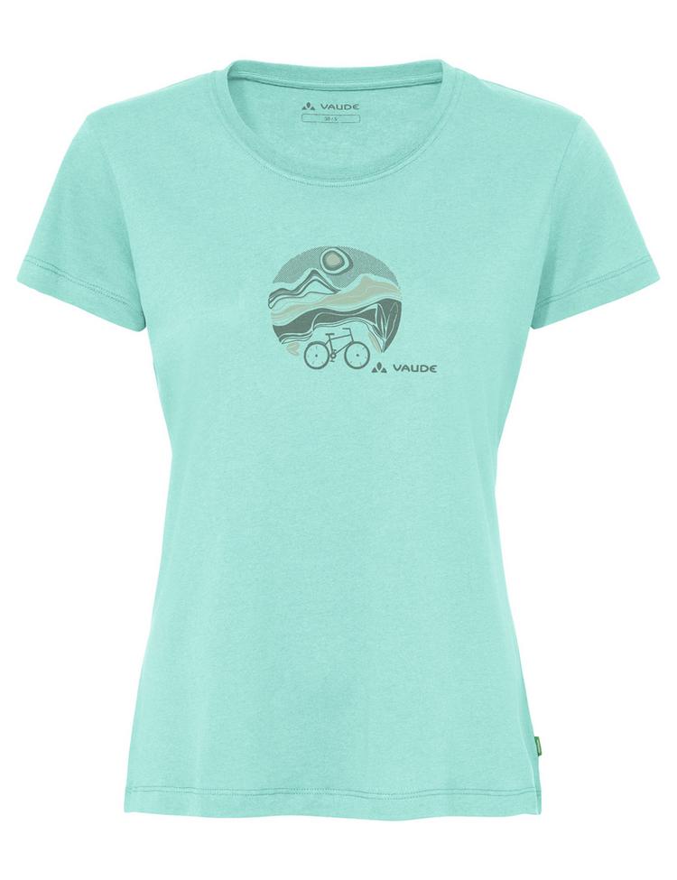VAUDE VAUDE Women's Cyclist T-Shirt V T-Shirt Damen - sage - 0 | SportScheck