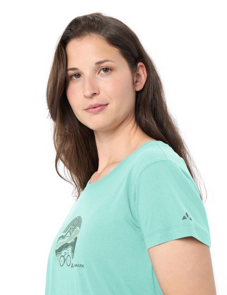 VAUDE VAUDE Women's Cyclist T-Shirt V T-Shirt Damen - sage - 1 | SportScheck