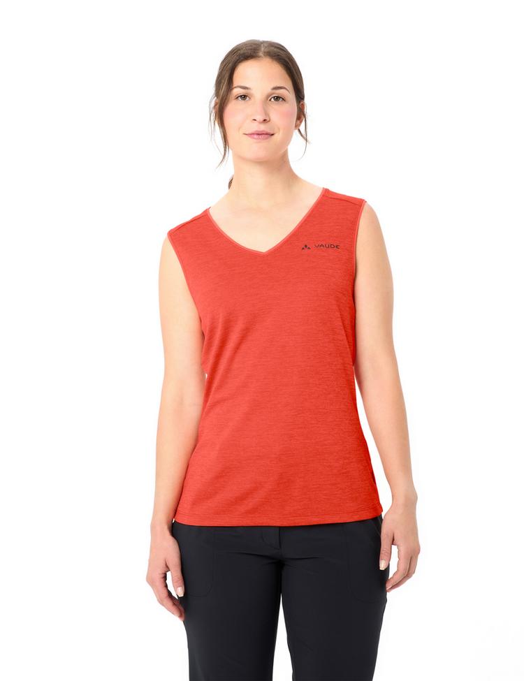 VAUDE VAUDE Women's Essential Top Tanktop Damen - glowing red - 0 | SportScheck