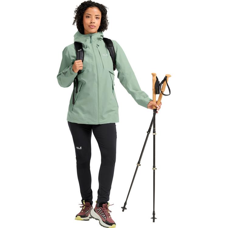 Jack Wolfskin Jack Wolfskin FLEXTRAIL 2L JKT W Funktionsjacke Damen - green zinnia - 2 | SportScheck