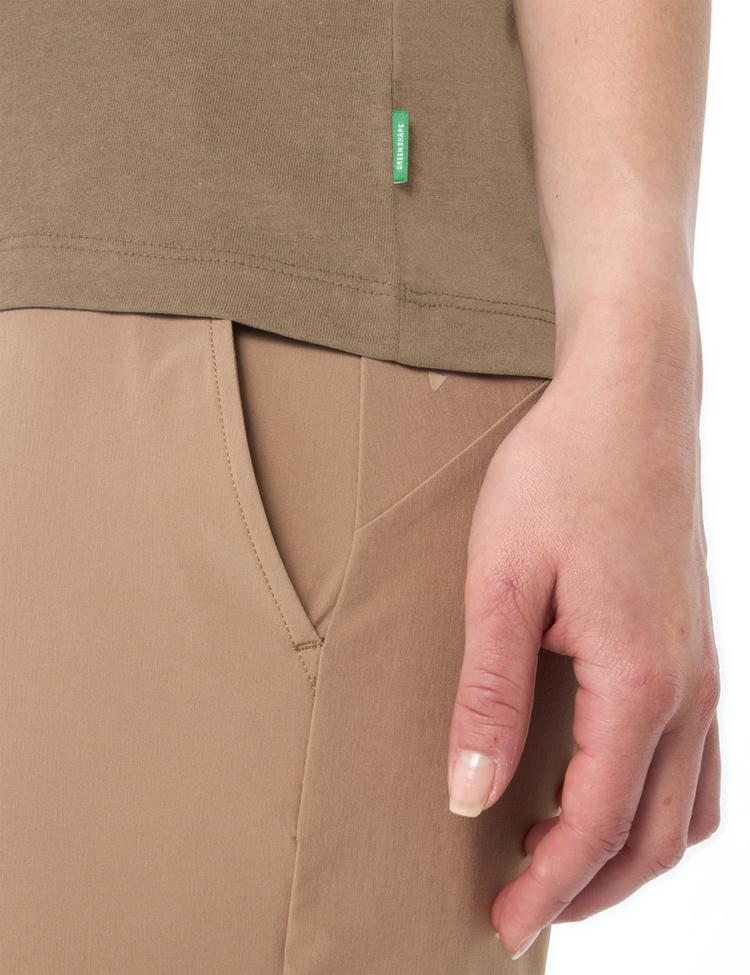 VAUDE VAUDE Women's Cyclist T-Shirt V T-Shirt Damen - oat - 0 | SportScheck