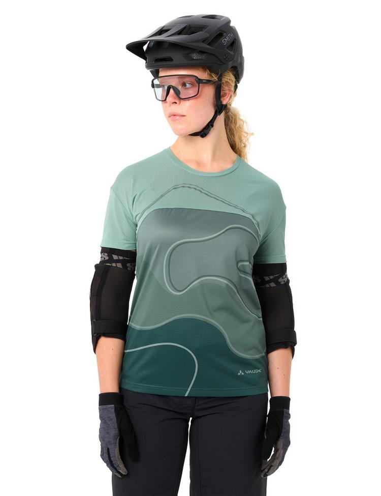 VAUDE VAUDE Women's Moab T-Shirt VI T-Shirt Damen - deep pond - 2 | SportScheck