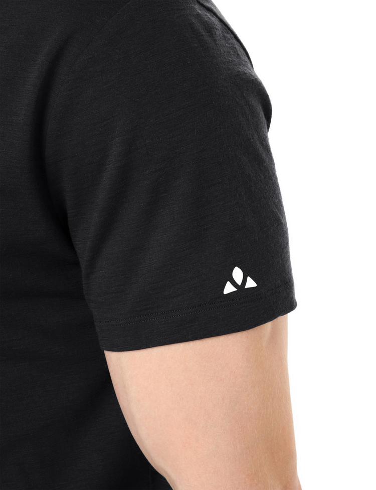 VAUDE VAUDE Men's Tekoa Wool T-Shirt T-Shirt Herren - black - 0 | SportScheck