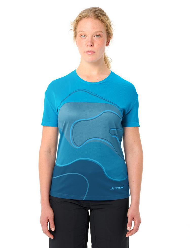 VAUDE VAUDE Women's Moab T-Shirt VI T-Shirt Damen - shore blue - 0 | SportScheck