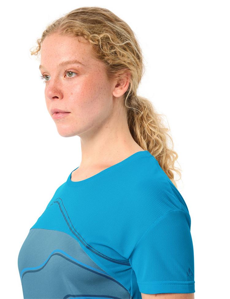 VAUDE VAUDE Women's Moab T-Shirt VI T-Shirt Damen - shore blue - 1 | SportScheck