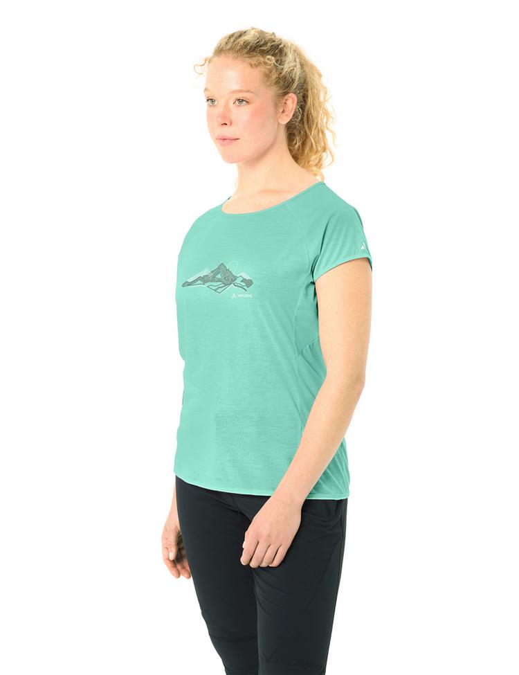 VAUDE VAUDE Women's Tekoa T-Shirt II T-Shirt Damen - sage - 2 | SportScheck