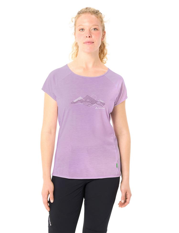 VAUDE VAUDE Women's Tekoa T-Shirt II T-Shirt Damen - raspberry - 0 | SportScheck