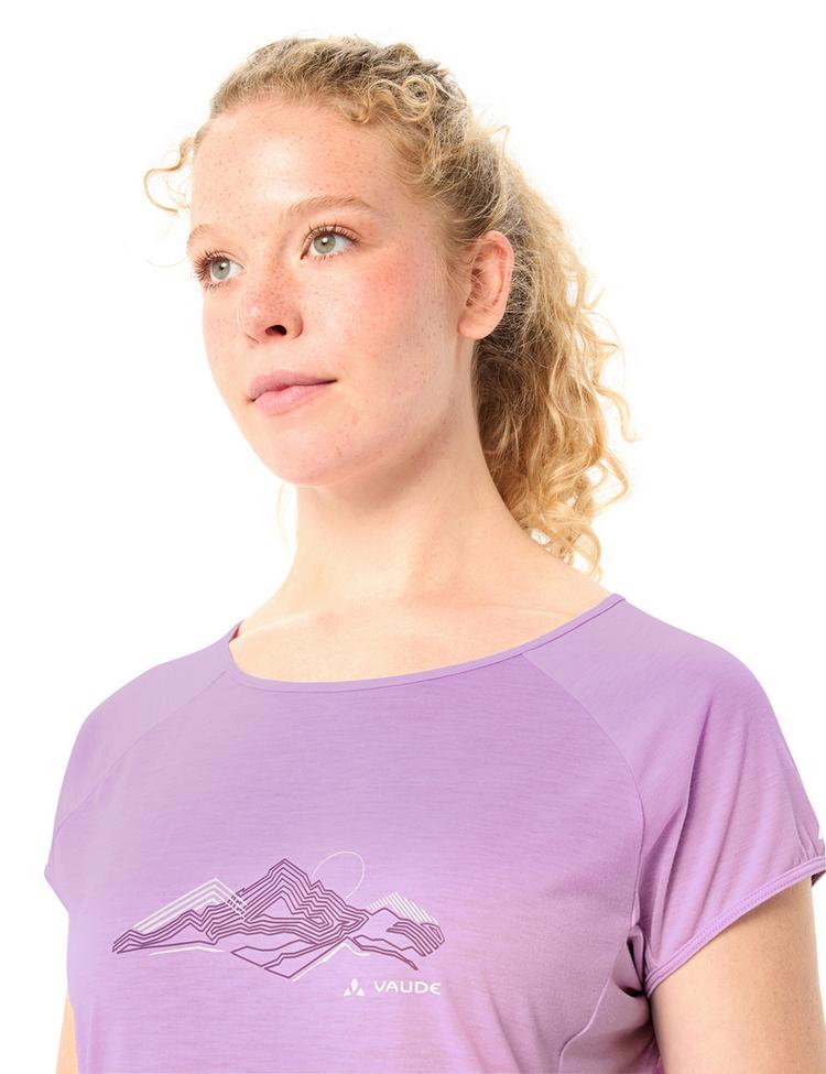 VAUDE VAUDE Women's Tekoa T-Shirt II T-Shirt Damen - raspberry - 1 | SportScheck