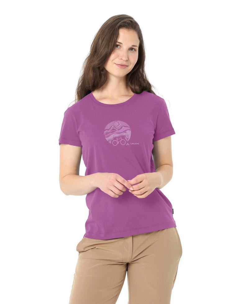VAUDE VAUDE Women's Cyclist T-Shirt V T-Shirt Damen - magenta - 2 | SportScheck