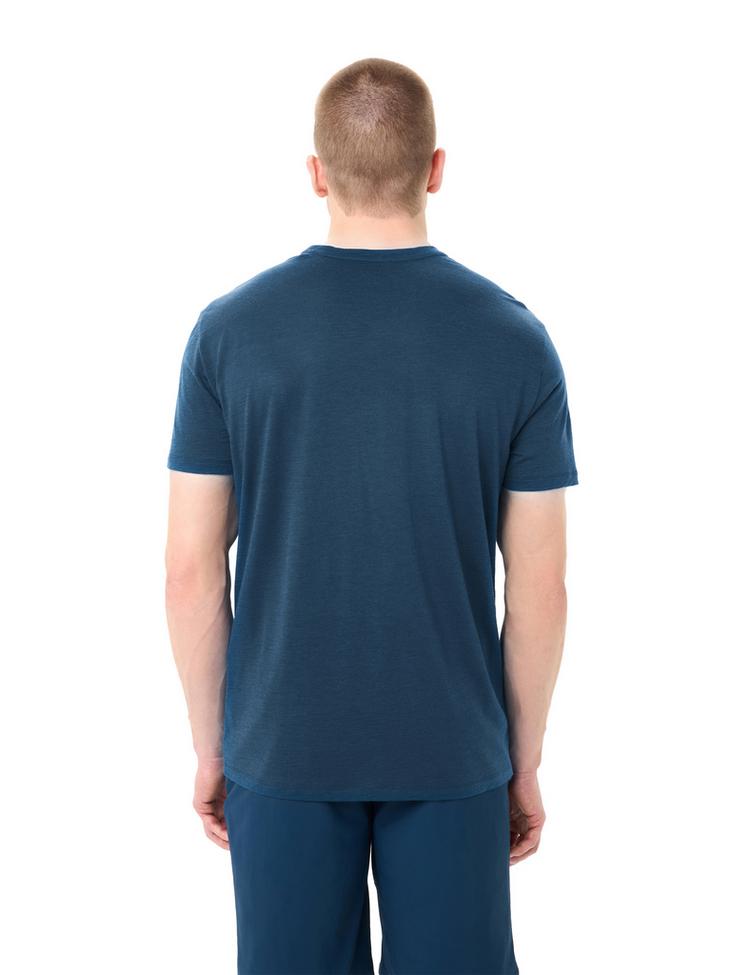 VAUDE VAUDE Men's Tekoa Wool T-Shirt T-Shirt Herren - dark sea/blue - 1 | SportScheck