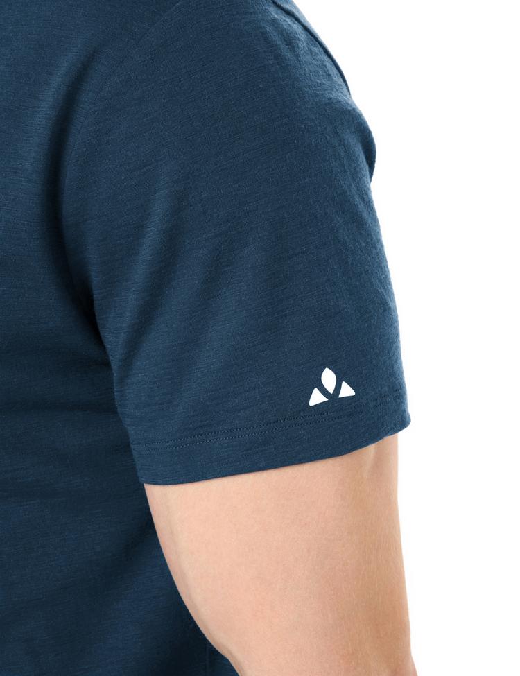 VAUDE VAUDE Men's Tekoa Wool T-Shirt T-Shirt Herren - dark sea/blue - 0 | SportScheck